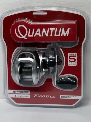 Baitcasting Reel by Quatum, Right Hand Throttle. 7.3:1 Gear Ratio, New - Image 1 of 3