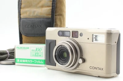 Contax TVS Carl Zeiss T* 35-70mm Film Camera [Exc+5 No LCD Leak] From JAPAN - Image 1 of 4