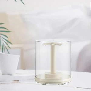 Clear Figure Display Case Display Stand Dustproof Practical Rotating for - Picture 1 of 6