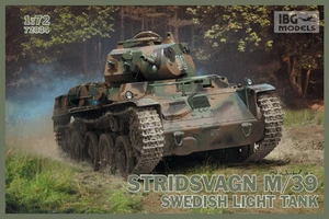 IBG 72034  Stridsvagn M/39 Swedish light tank 1/72 - Zdjęcie 1 z 1