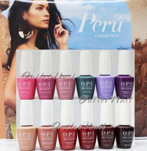 OPI Soak-Off GelColor PERU Collection FALL Winter 2018 PICK Any Gel Polish PERÚ - Picture 1 of 19