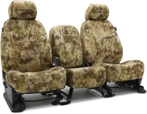 Coverking FRONT Seat Covers for Ram 2500 2019-2025 Kryptek Highlander Solid - Picture 1 of 2