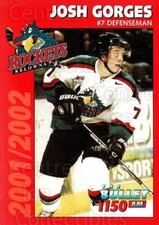 2001-02 Kelowna Rockets #7 Josh Gorges