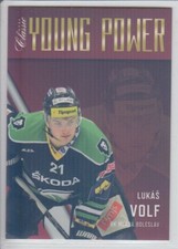 2015-16 OFS CLASSIC CZECH LUKAS VOLF /99 YOUNG POWER YP-21 Mlada Boleslav