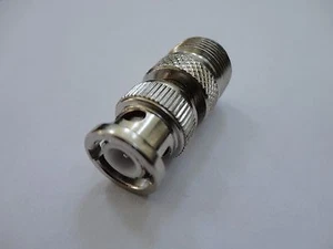 5 Stück BNC-Stecker auf UHF SO239 Buchse Video Stecker - Bild 1 von 4