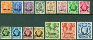 SG 261-275 Tangier 1949. 2d to 10/- set of 15. Unmounted mint CAT £130 - Picture 1 of 1