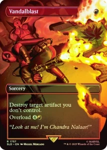 Vandalblast Foil Marvel Secret Lair NM MTG - Picture 1 of 1