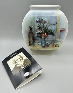 Jarrón pintado a mano Goebel Artist Orbis Paul Cezanne edición limitada con certificado de autenticidad - Imagen 1 de 9