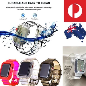 iWatch Case Band For Apple 8 7 6 5 4 3 2 SE 38/40/41/42/44/45mmShockproof Bumper - Picture 1 of 18