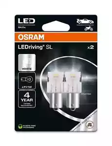 OSRAM LEDriving SL LED P21W 6000K Cool White Car Bulb (Twin) BA15s | 12V - Picture 1 of 2
