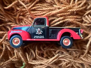 1940 Ford Budweiser Pickup Truck Matchbox 1:43 Scale Collectable Piece 1998 - Picture 1 of 8