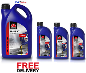 MILLERS TRIDENT LONGLIFE 5w30 Fully Synthetic Performance Engine Oil - 8L 