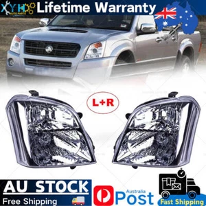 For Holden Rodeo RA Series 1 2003~2007 Pair LH+RH Head Light Front Lamp AU Post - Picture 1 of 12