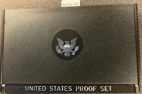 1973 S and 1974 S United States Mint Annual 6 Coin Proof Set, Original Package Cover