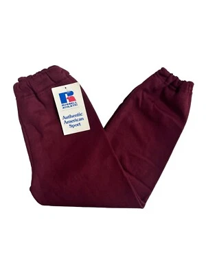 Pantalones deportivos Russell vintage talla juvenil pequeño stock muerto nuevos con etiquetas años 90 hechos en EE. UU. Foto 1 de 4