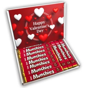 Munchies Luxury Chocolate Gift Box Hamper Valentines Present Gift - Picture 1 of 3
