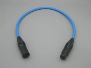 E01(2m 6.5ft)---Canare DA206 110Ω Coax AES/EBU Neutrik XLR Audio Cable - Picture 1 of 3