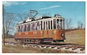 CAR 955 Dusseldorf German Capital Trolley Museum Wheaton Maryland Postcard MD - Picture 1 of 2