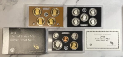2011 US Mint Silver Proof Set cd - Image 1 of 4