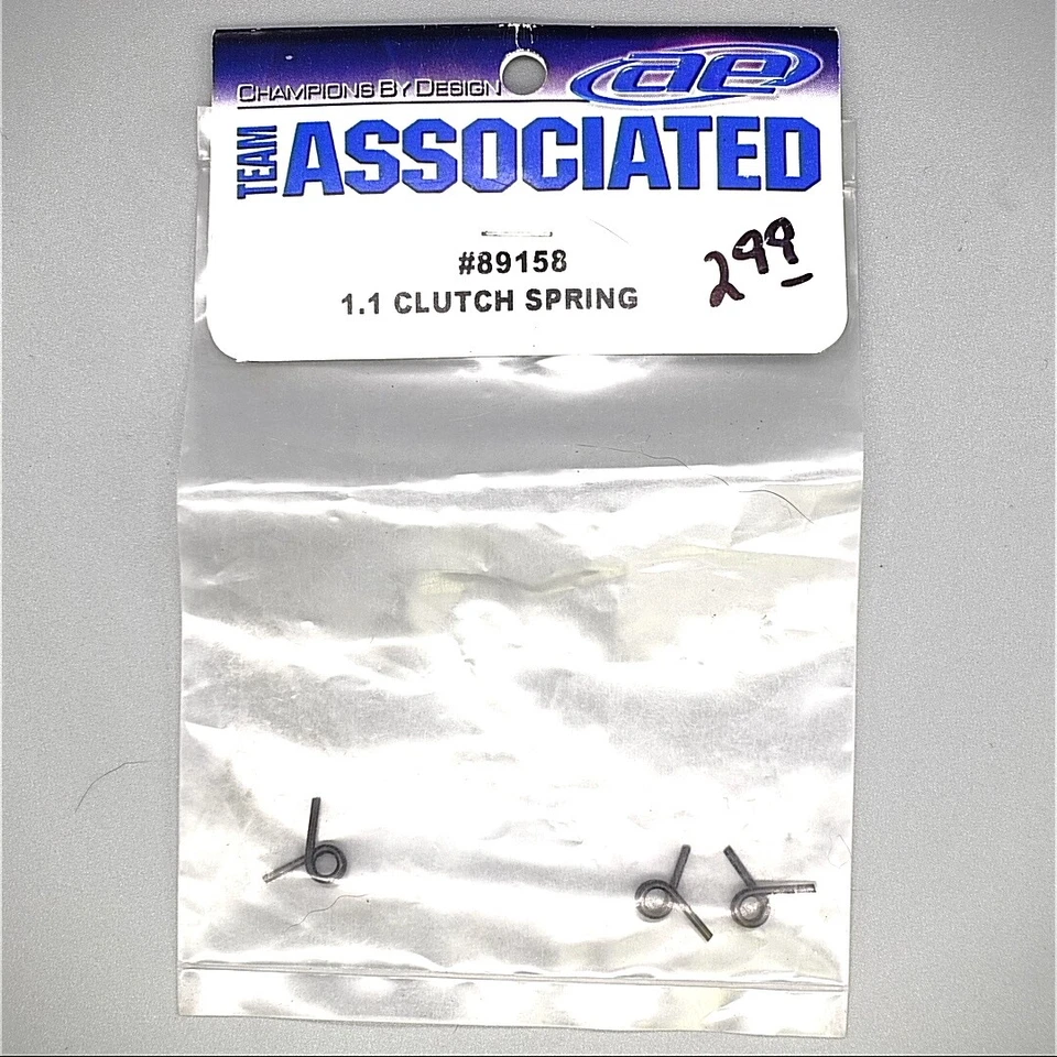RC Équipe associated 1.1 Embrayage Ressort Ressorts (2) Noir 89158 - Photo 1/1