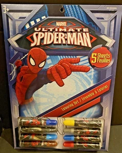 Marvel Ultimate Spider-Man Colouring Set - Picture 1 of 4