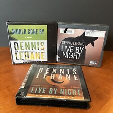 Lot: Dennis Lehane Audio Book CD Set Live By Night (2) Prohibition World Gone By