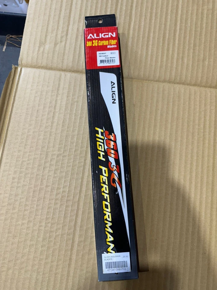 Align 360 3G Carbon Fiber Blades (HD360AT) 450 L MAIN - Image 1 of 1