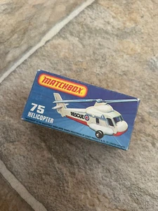 1982 MATCHBOX SUPERFAST #75 RESCUE HELICOPTER - Picture 1 of 1