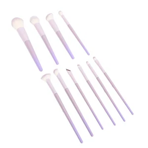 10Pcs Makeup Brush Set Soft Eye Shadows Blush Concealers Highlight Brushes S HR6 - Picture 1 of 24