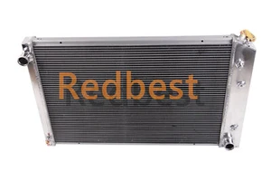 Radiador de aluminio de 4 filas para Chevy GMC C10 C20 C30 K10 K20 K30 1973-87 7,4 L V6 V8 - Imagen 1 de 12