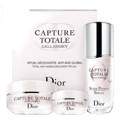 Nuevo auténtico paquete de suero intenso antiedad DIOR Capture Total, cremas faciales y para ojos Foto 1 de 3