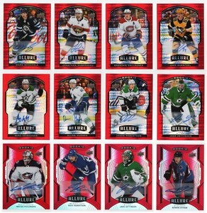 2020-21 Upper Deck Allure Red Rainbow Auto with Rookies #1-150 Pick From List !!