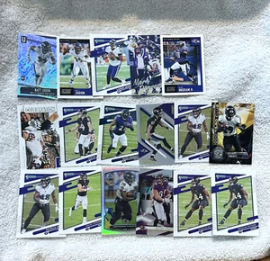 Panini Lot of 17 Baltimore Ravens Variety Football Cards (Z1) - Picture 1 of 2