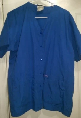 Camisa Médica Blusa Top Landau para Mujer Talla XL X Grande Azul Foto 1 de 3