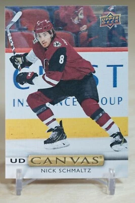 2019-20 Upper Deck UD Canvas #C72 Nick Schmaltz - Arizona Coyotes - Image 1 of 2