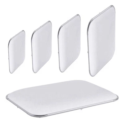 HENGMEI Ultraslim Deckenleuchte LED Badleuchte Deckenlampe Dimmbar Silber Flurlampe A++