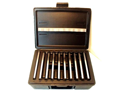 Nuevo (20) Piezas Fowler 524370000 1/8" Juego Paralelo: 6" x 1/8" x (1/2" a 1-5/8") Foto 1 de 3