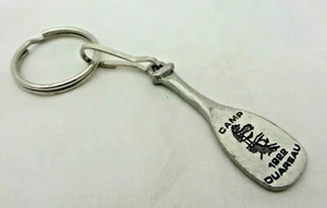  Vintage ring key chain Camp Duareau 1922 paddle motif  - Picture 1 of 3
