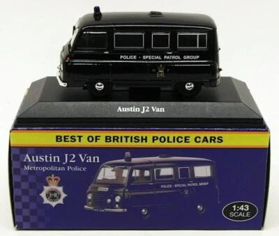 Atlas Editions 1/43 Scale 4 650 102 - Austin J2 Van - Metropolitan Police - Image 1 of 3