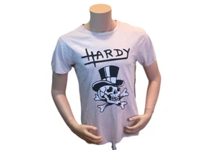Ed Hardy | Love Kills Slowly | T Shirt Adult Small | Pink Skull Cross Bones - Picture 1 of 4