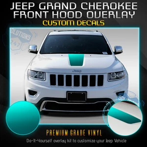 Calcomanía gráfica para Jeep Grand Cherokee 2011-2019 - satinado mate cromado - Imagen 1 de 16