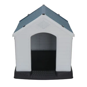 All-Weather Design Indoor Outdoor Use Pet Dog House Ventilate Cool Pet Kennel - Picture 1 of 5