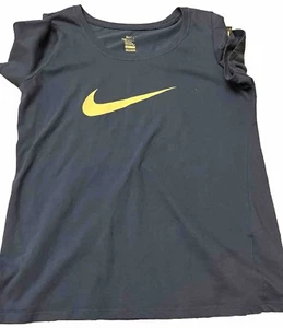 Camiseta Nike Dri Fit Talla Mujer’s Lg Con Swoosh Blanco - Imagen 1 de 1