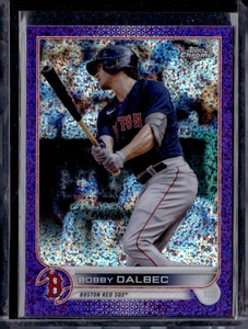 2022 Topps Chrome Purple Speckle Refractor /299 Bobby Dalbec #51