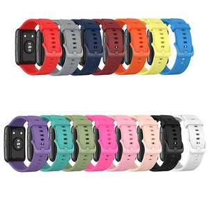 For Huawei Watch Fit New/Watch Fit Special Edition (B39) Silicone Watch Strap - Picture 1 of 33