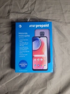 AT&T Prepaid Motorola Moto G Play - 32 GB - Purple - Afbeelding 1 van 7