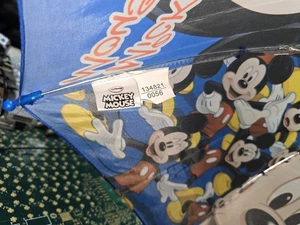 Disney Mickey Mouse Filled Kids Umbrella Blue 134821-005-Just OK-Intact-READ - Picture 1 of 20