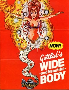 Genie Gottlieb Flipper Flyer / Prospekt / Anzeige - Bild 1 von 3