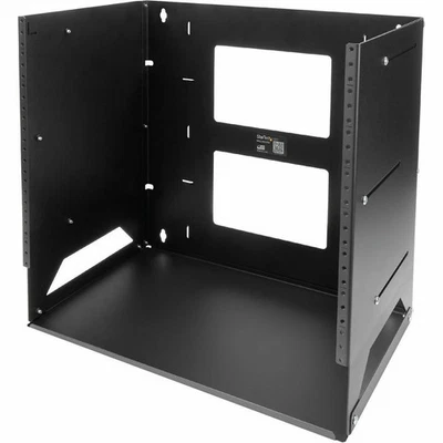 StarTech 8U Wall-Mount Server Rack with Built-in Shelf - Solid Steel - - Image 1 of 4
