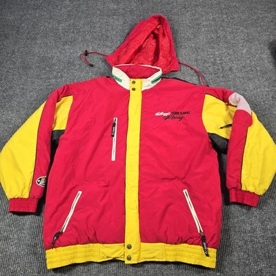 Chaqueta de carreras vintage Kellogg's Corn Flakes para hombre grande NASCAR Terry Labonte 2000 Foto 1 de 4